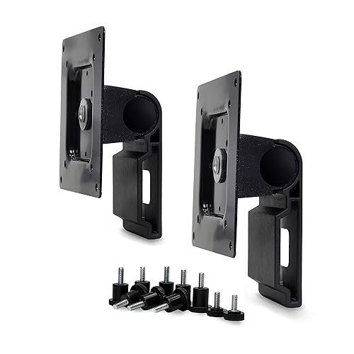 Ergotron - Dual Monitor Tilt Pivot Kit - for 2 Monitors 0 to 11 lbs Each - Add-on for WorkFit-S, WorkFit-A, WorkFit-C, and Neo-Flex Dual Monitor Stand