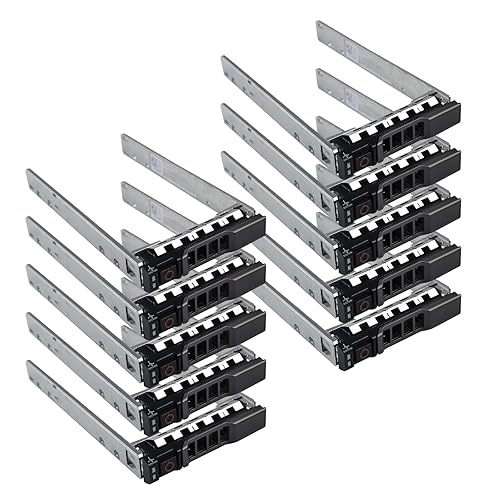 Hard Drive Tray Caddy 2.5 SSD Caddy G176J 0G176J Hard Drive Bracket Compatible with Dell PowerEdge 14/13/12th Generation T440 T640 R730 R730XD R630