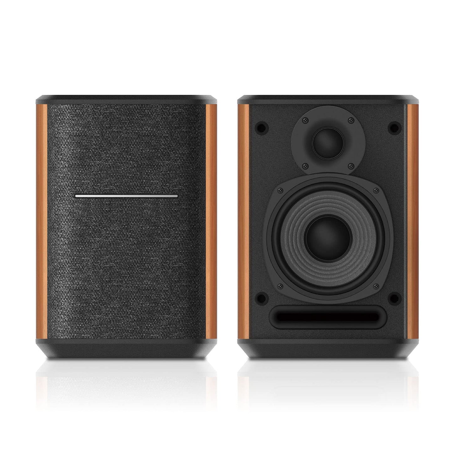 Edifier WiFi Smart Speaker Bundle Without Microphone, Compatible with Alexa, Supports AirPlay 2, Spotify Connect,Tidal Link 40W RMS One-Piece Wi-Fi