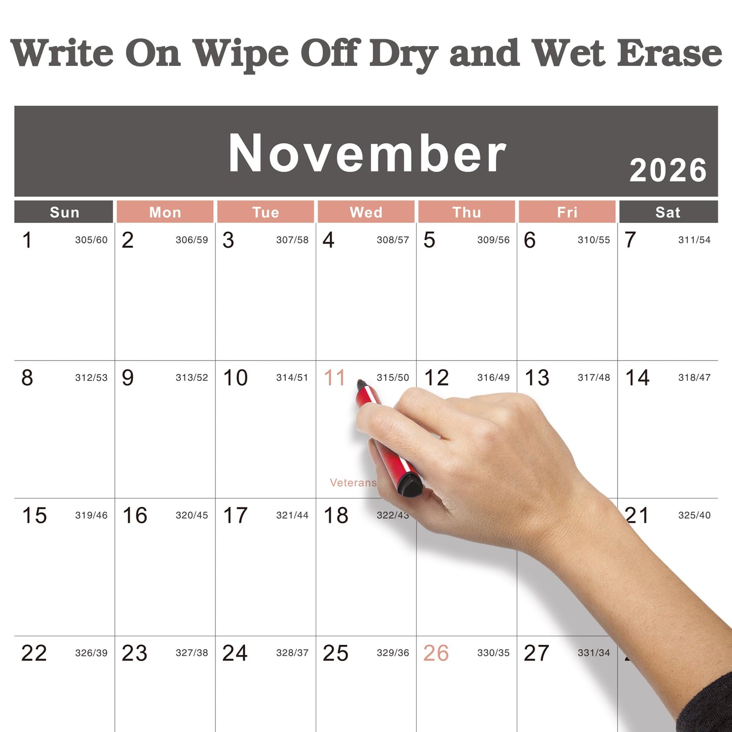 Vibrant Focus 2024-2025 Yearly Wall Calendar - 2024-2025 Wall Calendar, 2024-2025 Yearly Wall Calendar&Planner with Thick Paper, July 2024 - June
