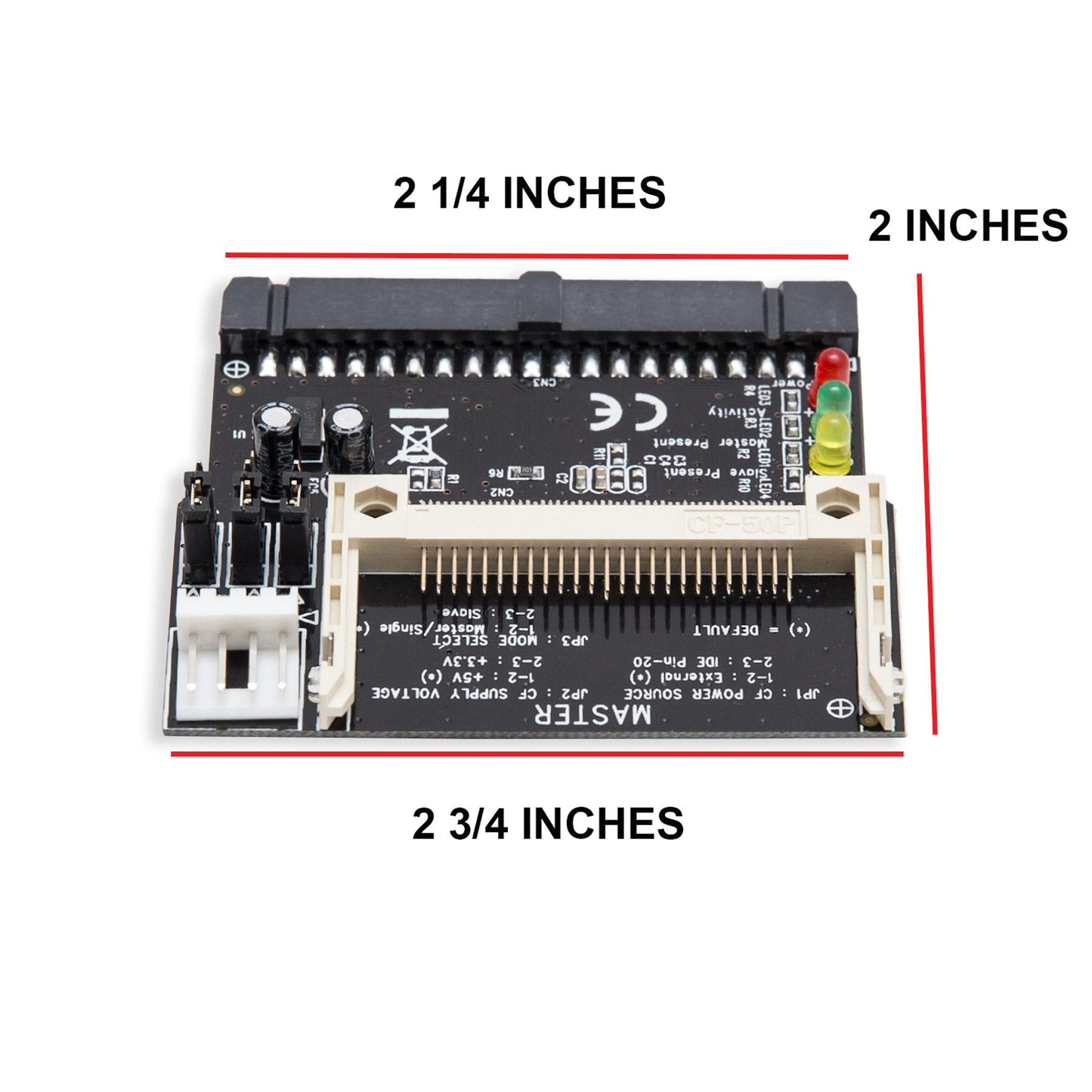 IDE to Compact Flash Adapter, Direct Insertion Mode SD-CF-IDE-DI