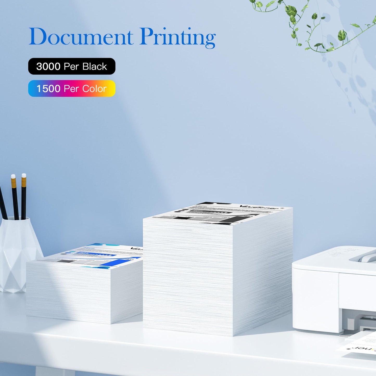 Valuetoner LC406XL LC406 XL Ink Cartridge for Brother Printer LC406 Ink Cartridges LC 406 XL High Yield use with MFC-J4535DW MFC-J4335DW MFC-J5855DW