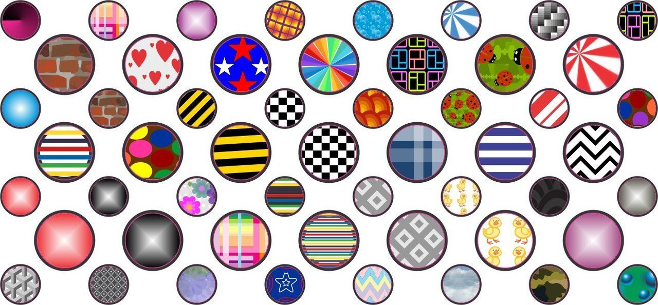 StickerTalk Variety Camera Dots Webcam Covers, 1 Sheet of 32 Stickers at 0.25 inches Diameter, 21 Stickers at 0.375 inches Diameter.