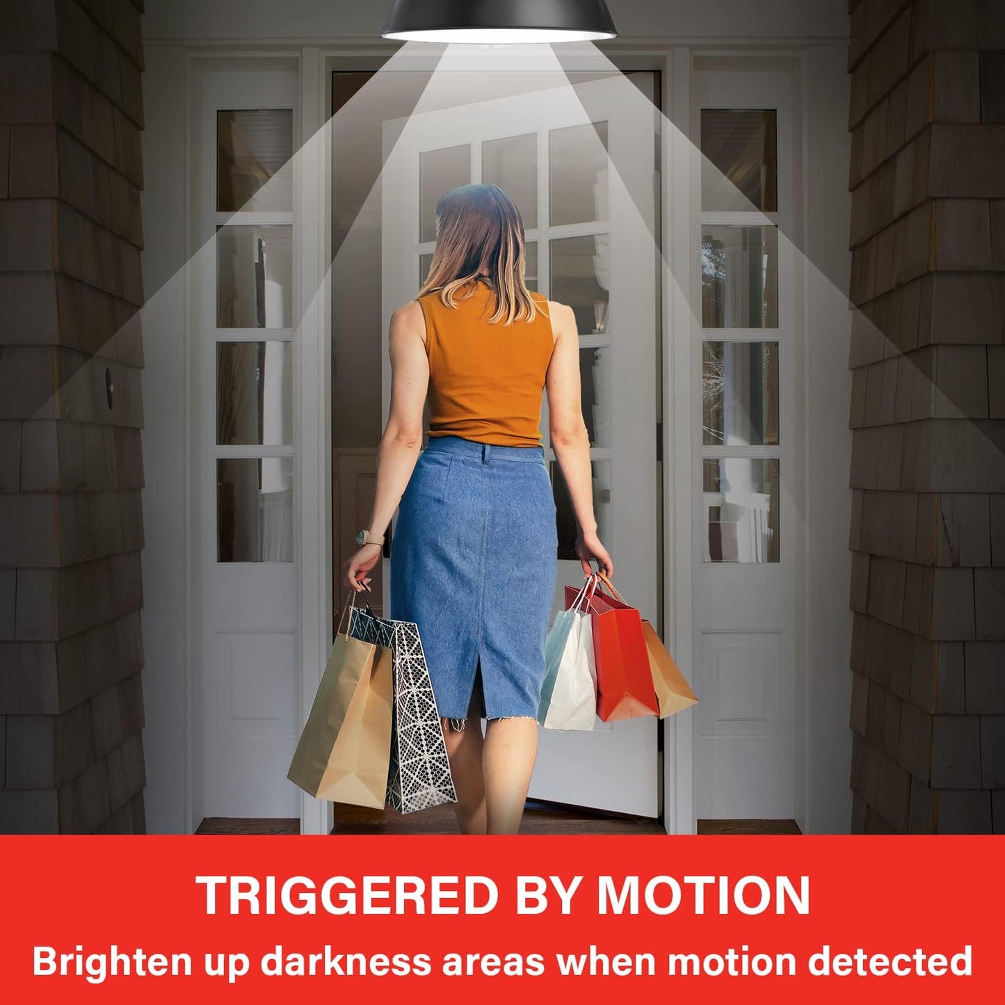 Sengled Motion Sensor LED Bulbs, A19 5000K Daylight Dusk to Dawn Motion Activated Light, 11W (75W Equivalent) 1200 Lumens for Indoor & Outdoor Use