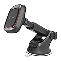 Cellet Magnetic Car Phone Mount, Dashboard & Windshield, Suction Cup Car Phone Holder, Telescopic Long-Arm Compatible with iPhone Samsung Galaxy