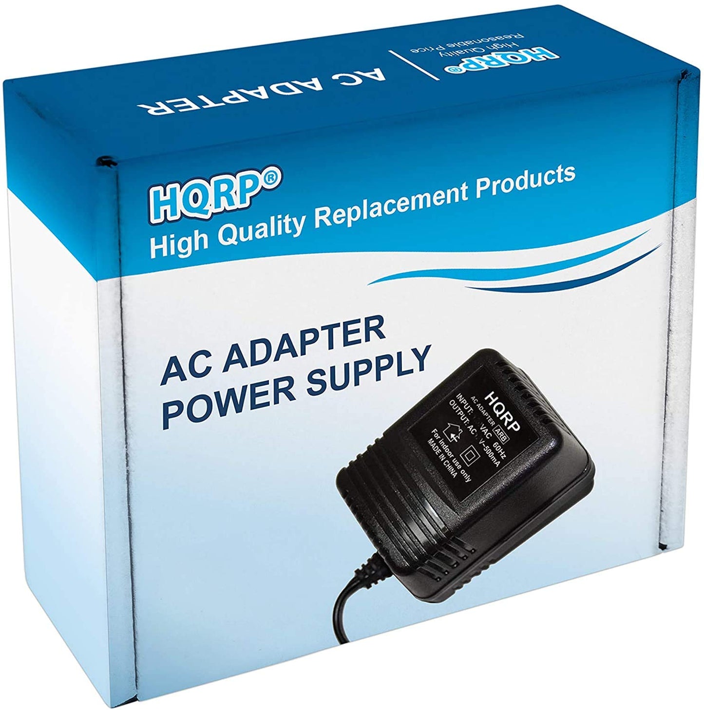 HQRP AC Adapter Compatible with BOSS BRC-120 BRC-120T A41408DC GT-3, DR-770 DR-880 SP-505, JS-5 Jam Station, GT-8, GS-10, VF-1, GX-700 Guitar Effects…