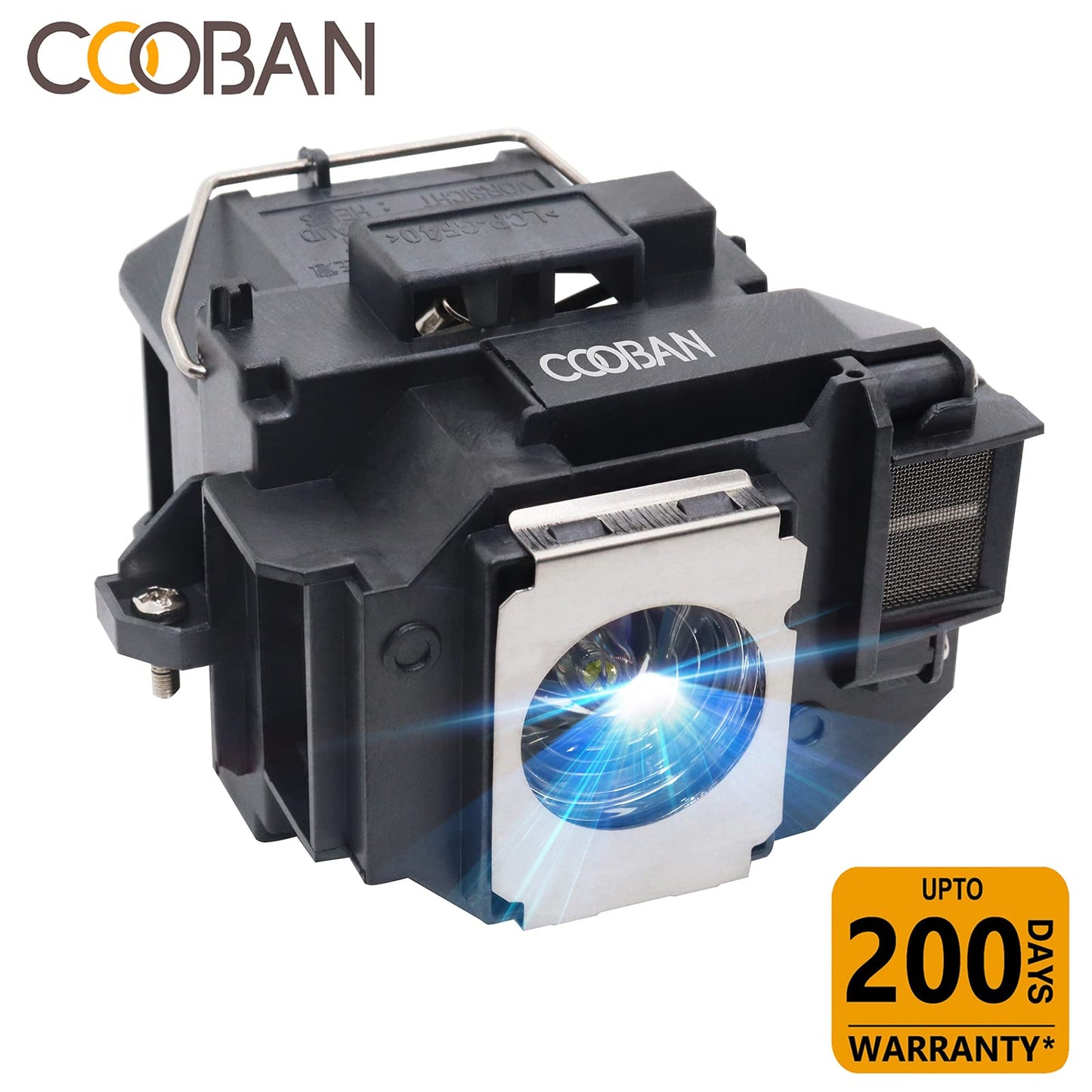 COOBAN ELPLP54 /ELPLP58 Replacement Projector Lamp Bulb with Housing for Epson PowerLite Home Cinema 705HD EX71 EX51 EX31 H309A H310C H328A H328B