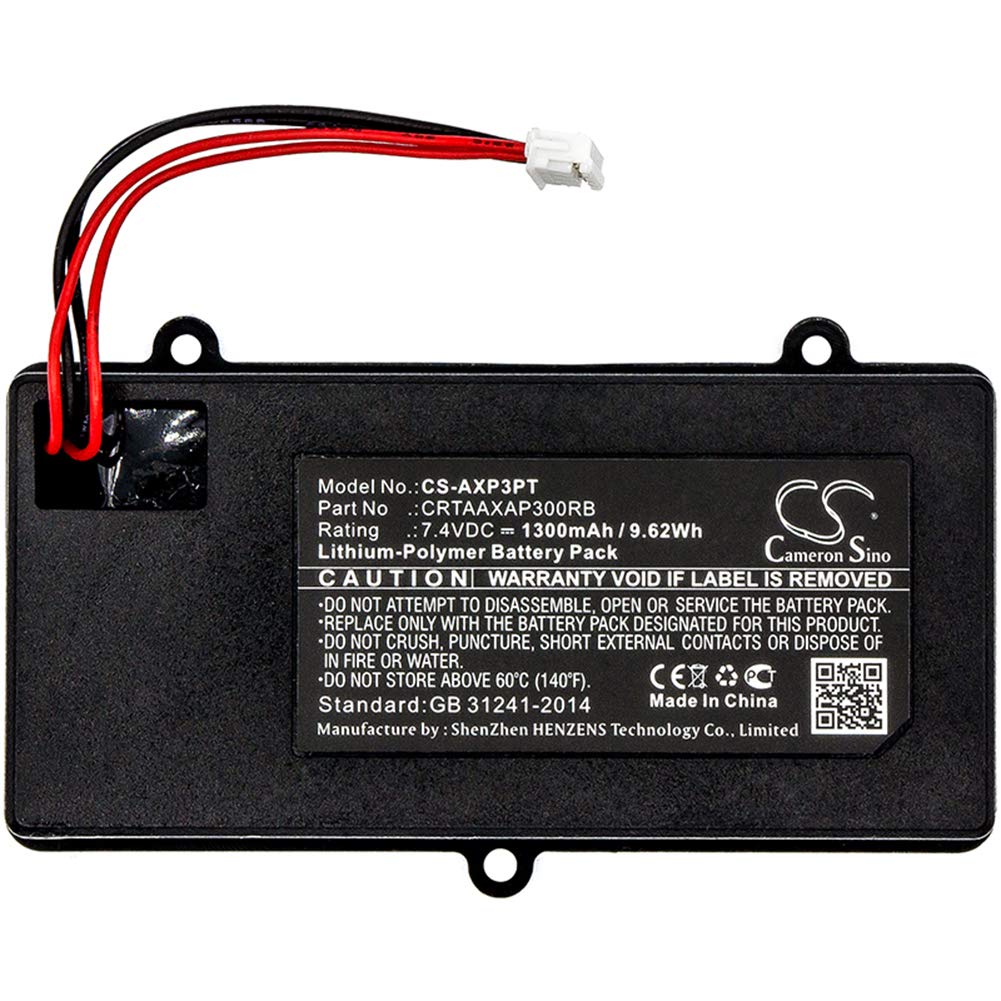 CS Cameron Sino 1300mAh / 9.62Wh Li-Polymer Replacement Battery for AAXA P300 Pico Projector, CRTAAXAP300RB