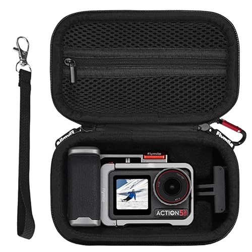 Ferbao Carrying Case Bag for DJI OSMO Action 5 Pro 4 3 Xplorer Grip,Portable Protection Case for OSMO Action 5 Pro/Action 4 3