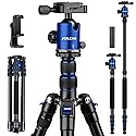 80/85 inches Heavy Duty Tripod for Camera and Phone, 85" Camera Monopod Tripods, DSLR Binoculars Spotting Scope Camcorders Video Tripod Stand, 360
