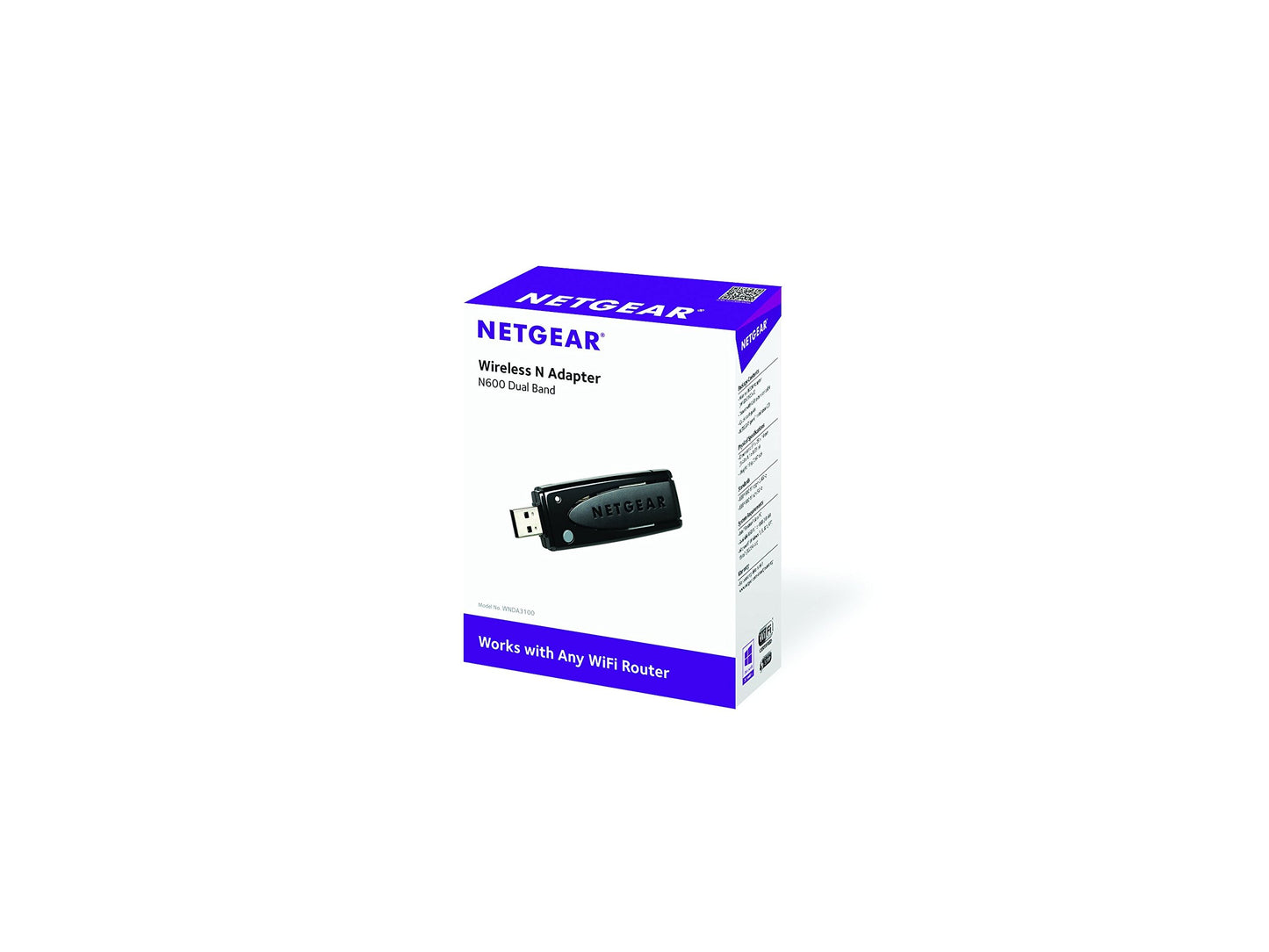 NETGEAR RangeMax Dual Band Wireless-N Adapter WNDA3100 v3