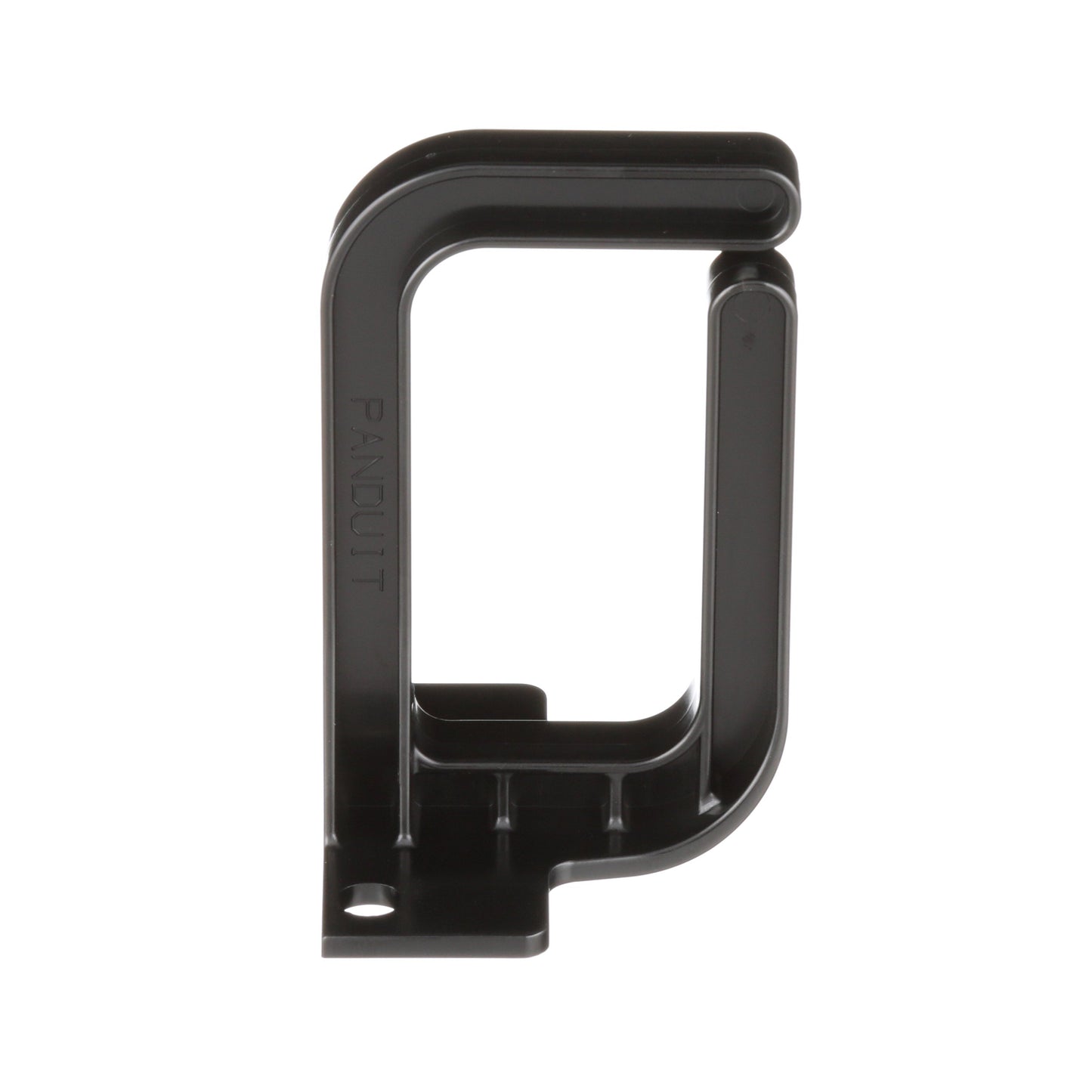 Panduit CMVDR1S Vertical Cable Management D-Ring, 1-Inch Wide, Black