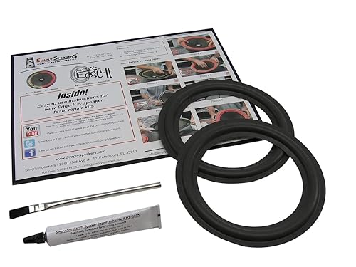 EPI 6.5 Inch Foam Speaker Repair Kit FSK-6.5 (Pair)