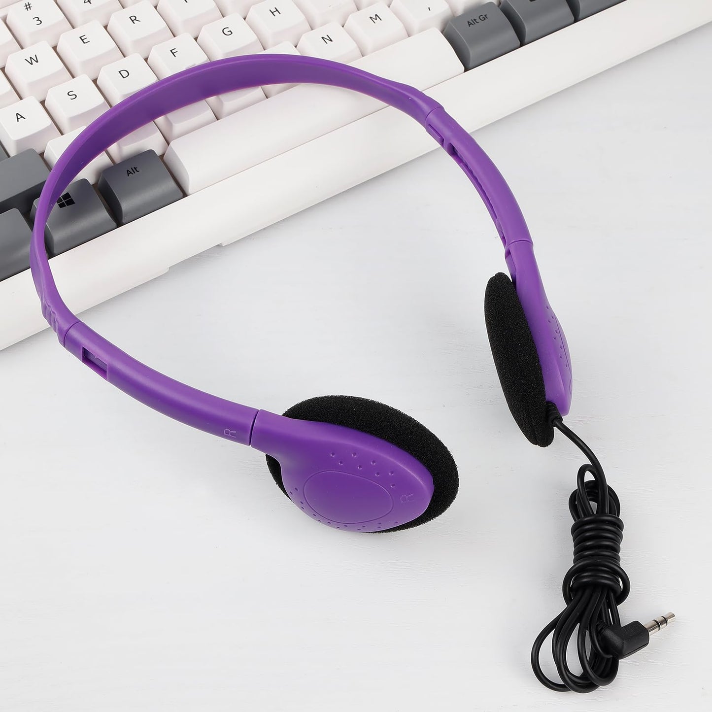 YFSFQS Classroom Kids Headphones Bulk 30 Pack for School Students Children Teen Boys Girls, Wholesale Bulk Headphones for Classroom Earphones (10 Mix…