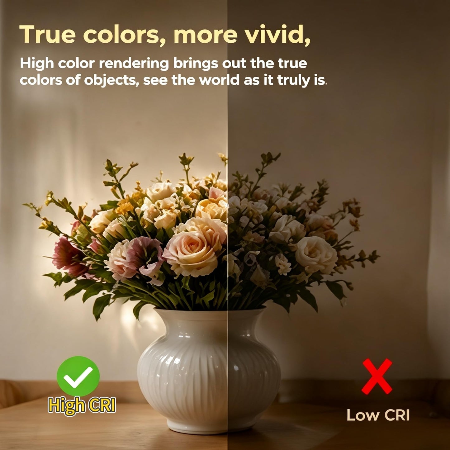 IWOPAN 100Watt Incandescent Light Bulbs, Dimmable, 100W Equivalent, A19 Light Bulbs, E26 Base, for Ceiling Fan Light, Pendant Light, Table Lamp 4PACK