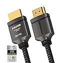 8K HDMI Cable 48Gbps 6.5FT, TESMAX Certified Ultra High Speed 8K60Hz 4K120Hz, HDCP 2.2 2.3 Dynamic HDR HDR10 eARC,Compatible with Dolby Vision Apple