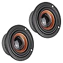 2Pack 2" 63mm 4 Ohm 5W Full Range Stereo Woofer Loudspeaker 2inch, Audio Speaker Replacement for Arduino Projects & DIY Electronics