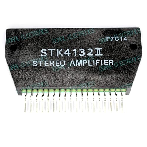 STK4132II Stereo Amplifier IC with Heat Sink Compound Paste, Integrated Circuit Semiconductor