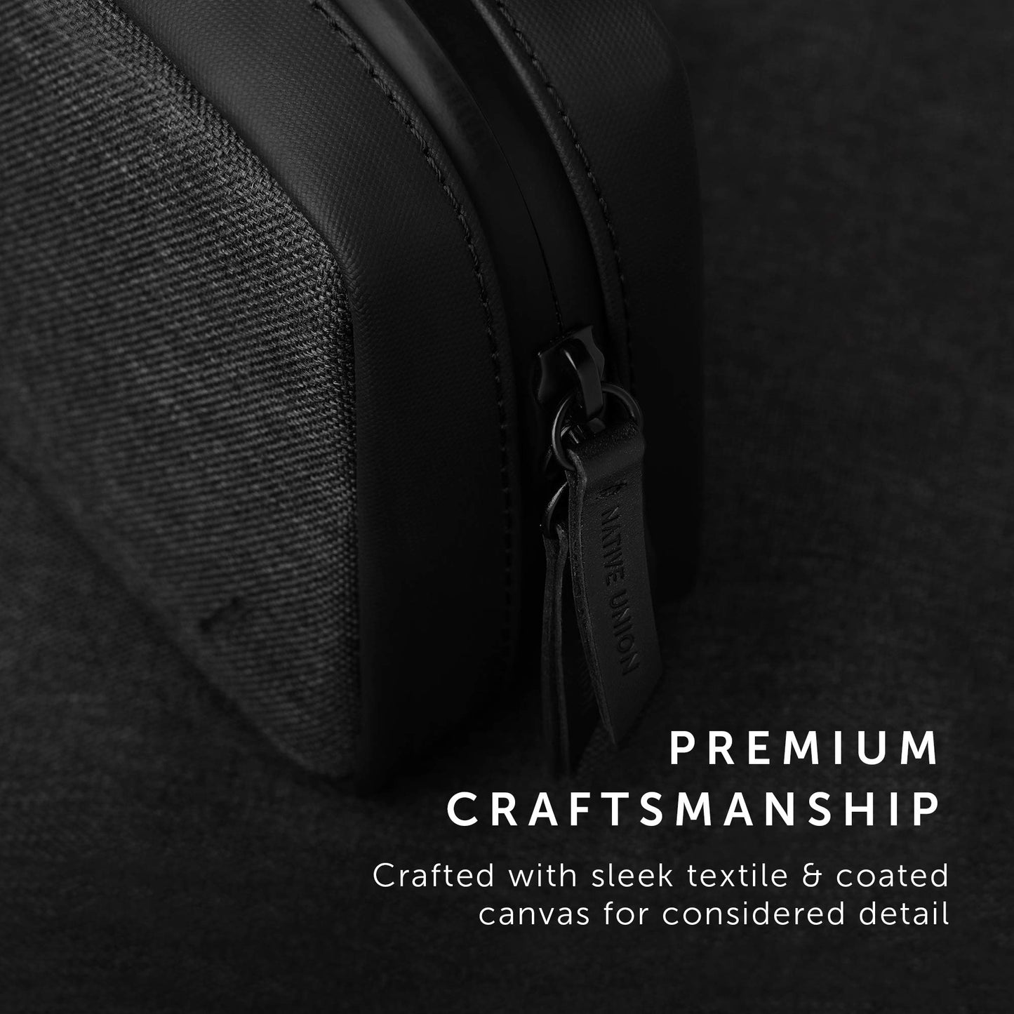 Native Union Stow Organizer - Premium Travel Tech Kit Crafted with Durable Canvas - Keep Essentials Organized with Flexible Storage & Quick-Access