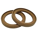 1 Pair of 6.5" MDF Speaker Mounting Spacer Recessed Fiberglassing Rings