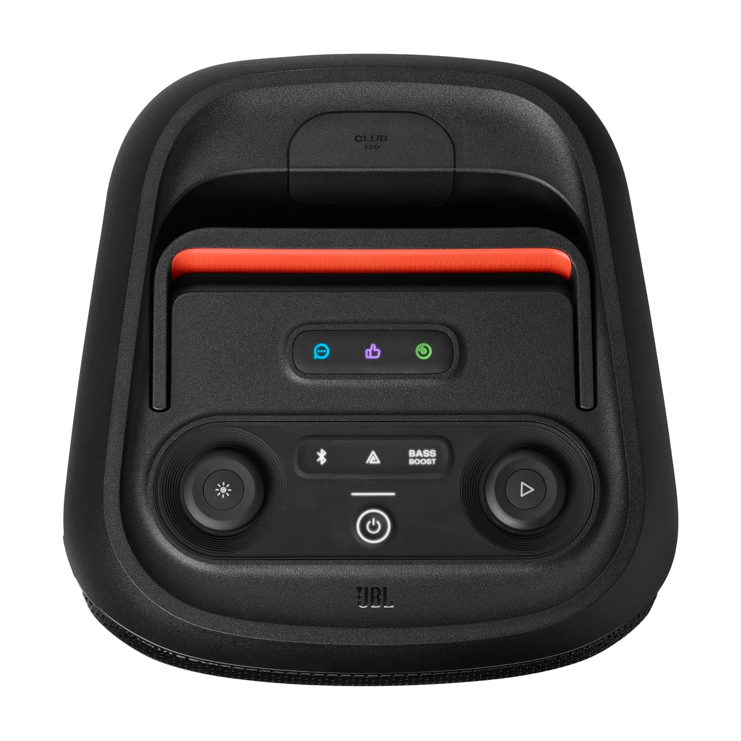 JBL PartyBox Club 120 - Portable Speaker with Foldable Handle, Powerful Pro Sound, (Black) (Renewed)