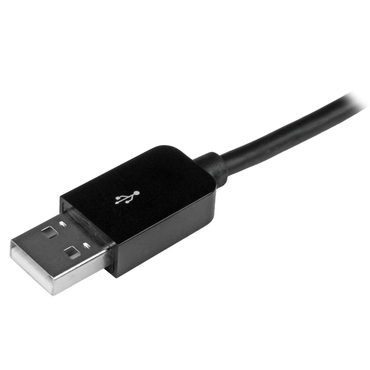 StarTech 10ft/3m USB-A to Lightning Cable, Black, Charge & Sync (USBLT3MB)