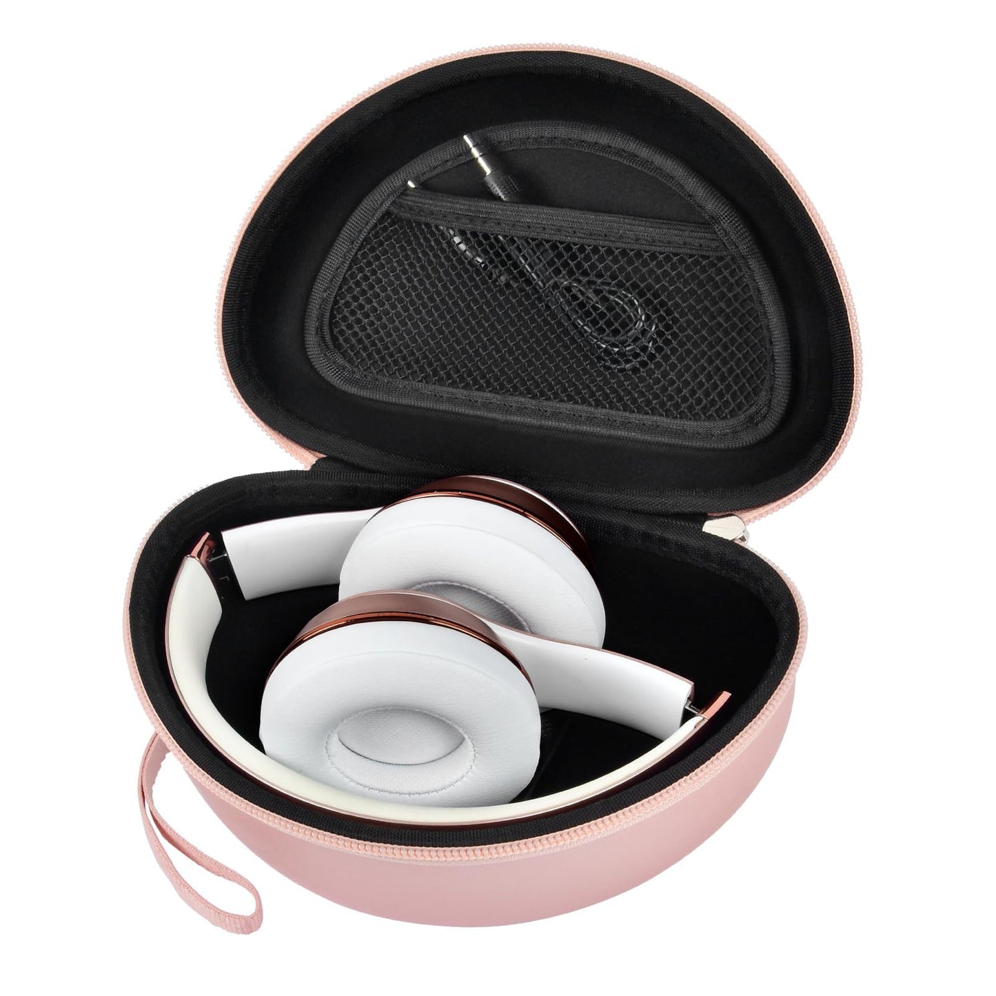 COMECASE Hard Headphone Case Compatible with Beats Solo 2 3 4, Solo Pro, Studio Pro and Studio3, Water-Resistant Travel Carrying Case with Mesh