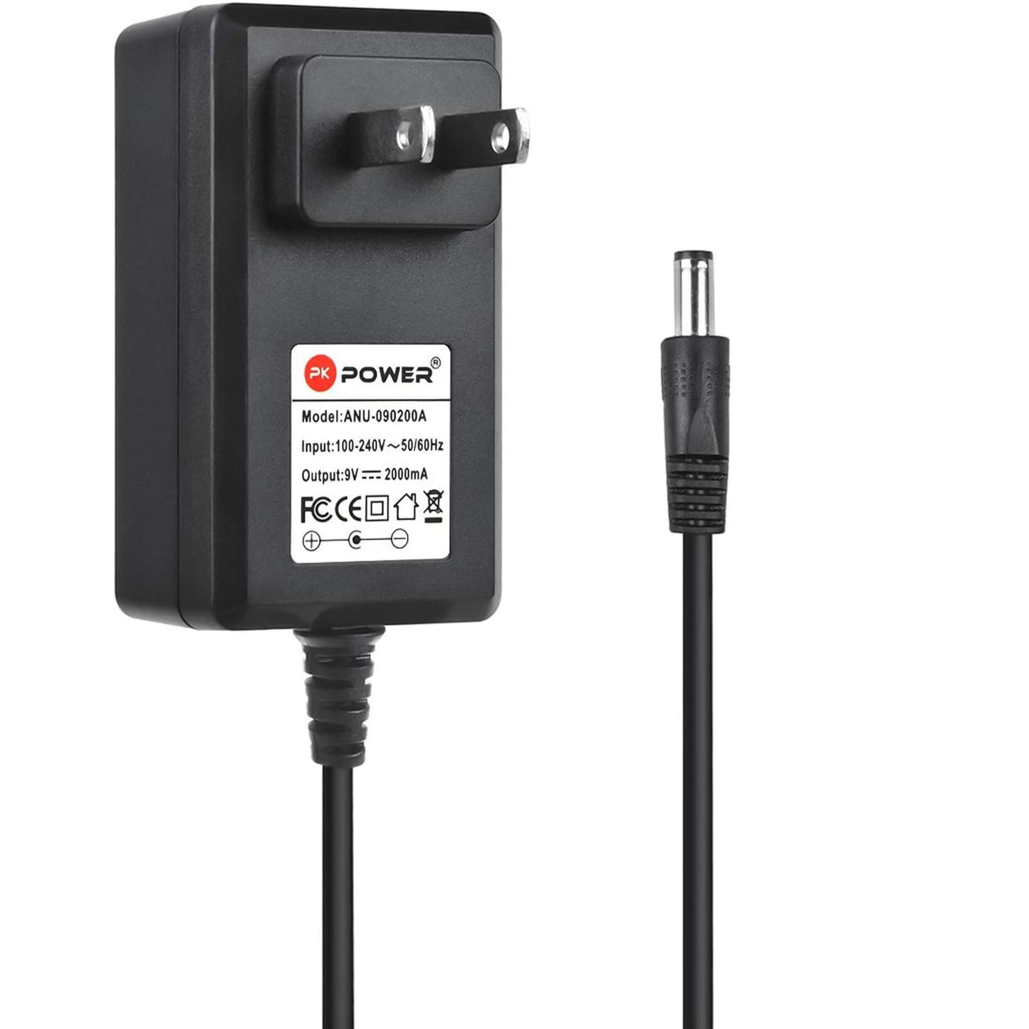 PK Power 9V 2A AC Adapter for DYMO LabelManager 100 160 350 LM-160 150 LM-500TS 220P 210D LM-150 155 LM-200 LM210D 1738976 Power Supply Cord…