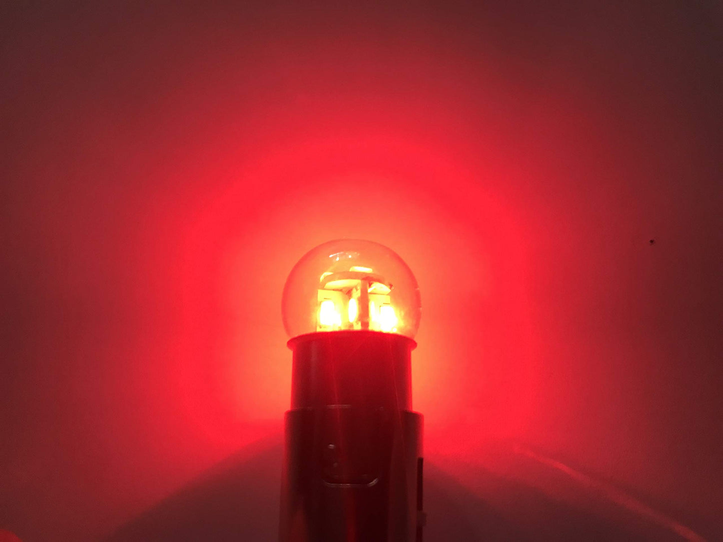 Aero-Lites #90 Miniature Bulb LED Replacement | 12/28 Volt AC/DC | Base Style: BA15D | Replaces Filament Bulbs: #90, #68, #96, #1178, #304, #624