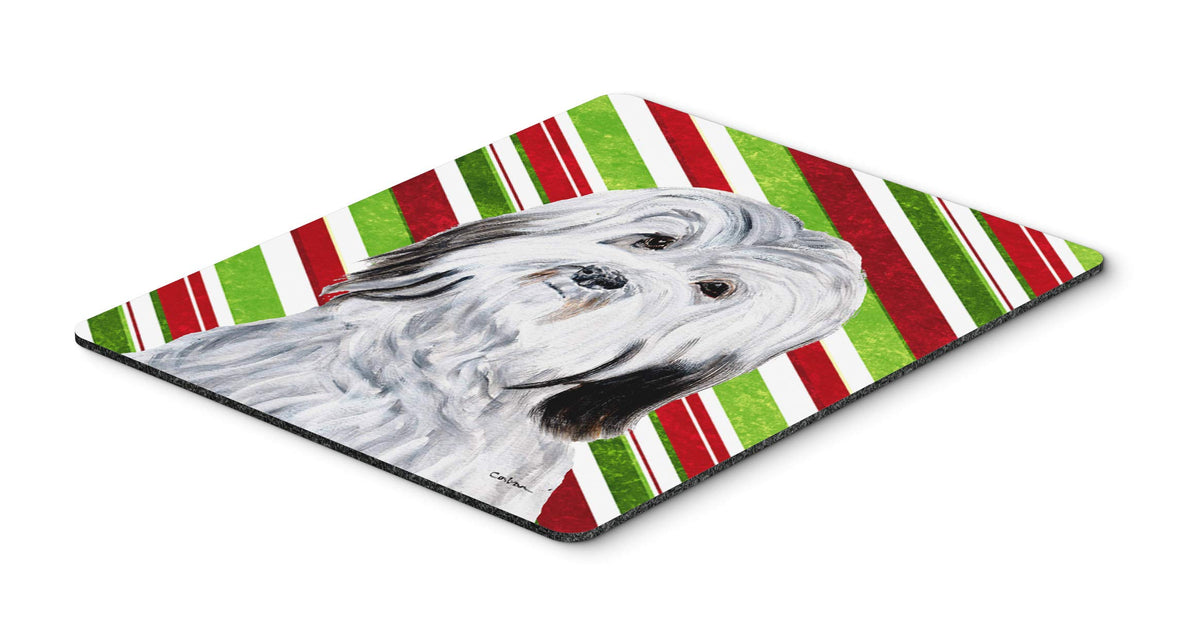 Caroline's Treasures SC9809MP Havanese Candy Cane Christmas Mouse Pad, Hot Pad or Trivet for Home Office Gaming Working Computers Laptop Mouse
