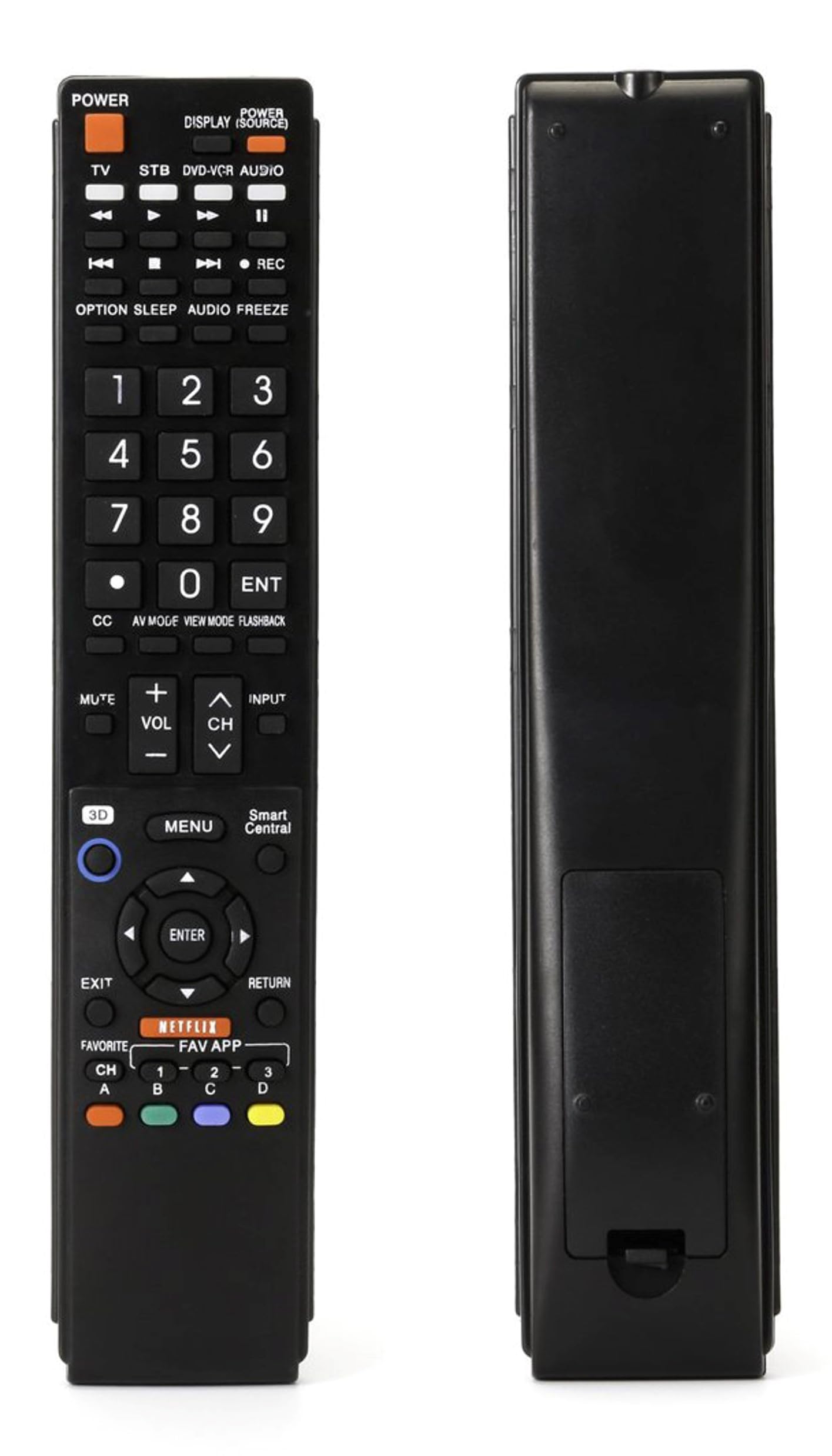 New Replacement Sharp AQUOS Remote Control GB118WJSA Fit for Sharp AQUOS TV GB004WJSA GB005WJSA GA890WJSA GB105WJSA GA935WJSAE