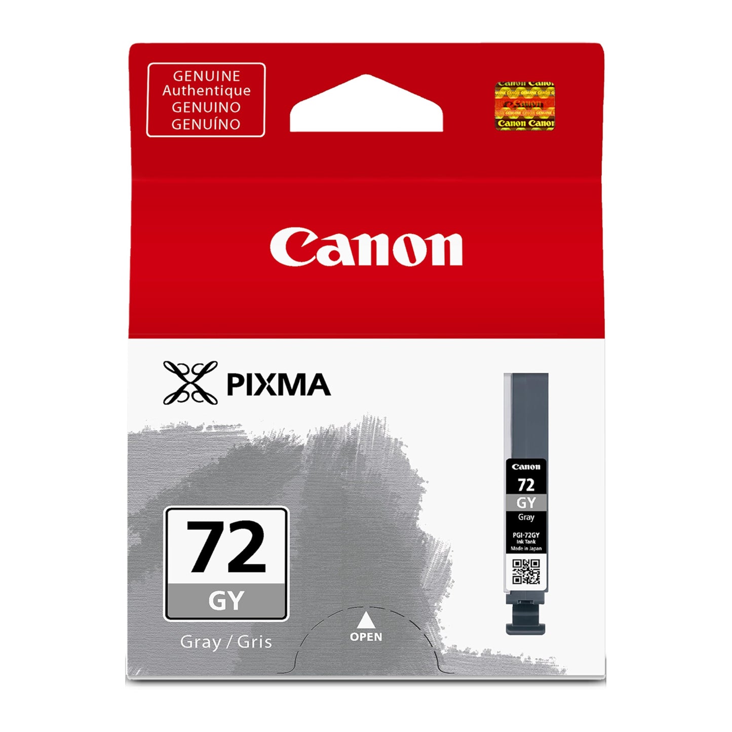Canon PGI-72 Genuine Gray Ink Tank, Compatible with PIXMA PRO-10 Printers