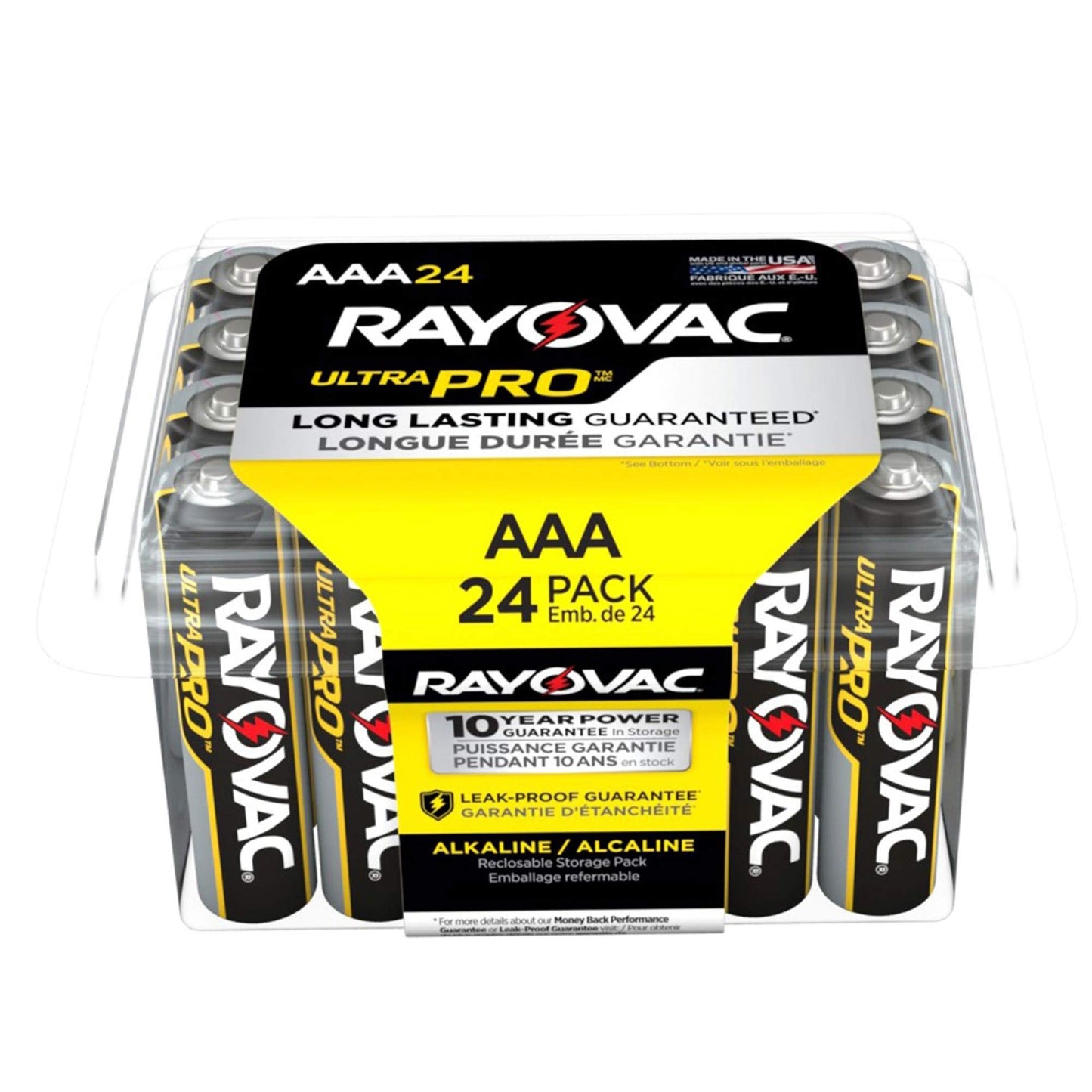 Alkaline Reclosable Aaa 24 Pac