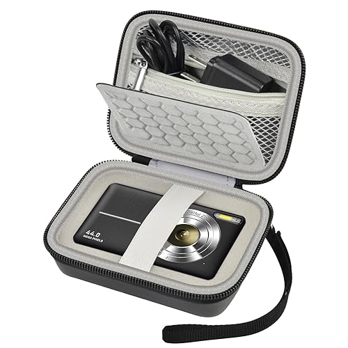 Comecase Carrying & Protective Case for Digital Camera, for CAMKORY/for Kodak Pixpro FZ45 FZ55/for Canon PowerShot ELPH 180/190 / for Sony DSCW800