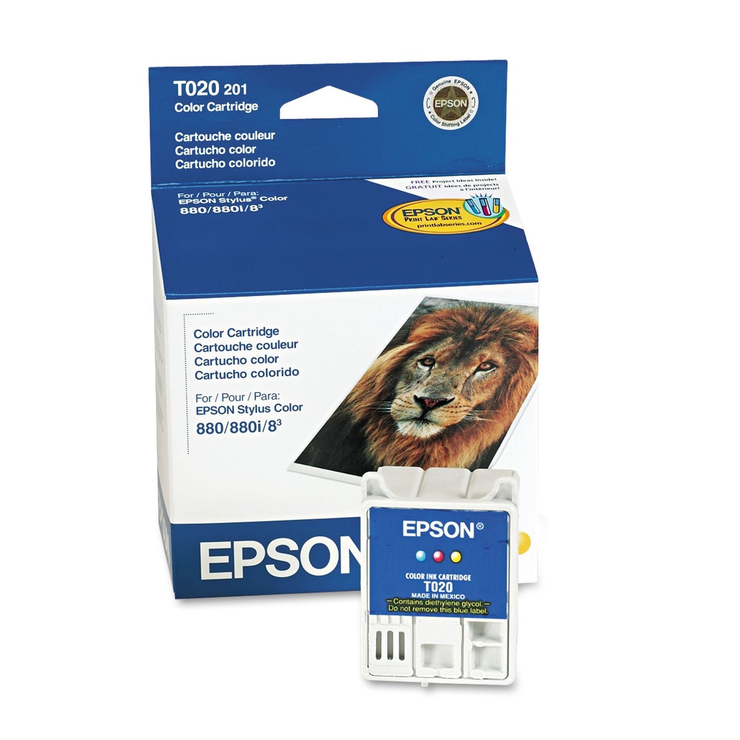 EPSON T020201 Color Ink Cartridge