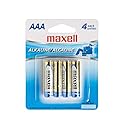 MAXELL 723865 Ready-to-go Long Lasting and Reliable Alkaline AAA Battery ,4 Count (Pack of 1)