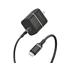 OtterBox USB-C Wall Charger, 30W + OtterBox USB C-C 1M Cable - Black Shimmer