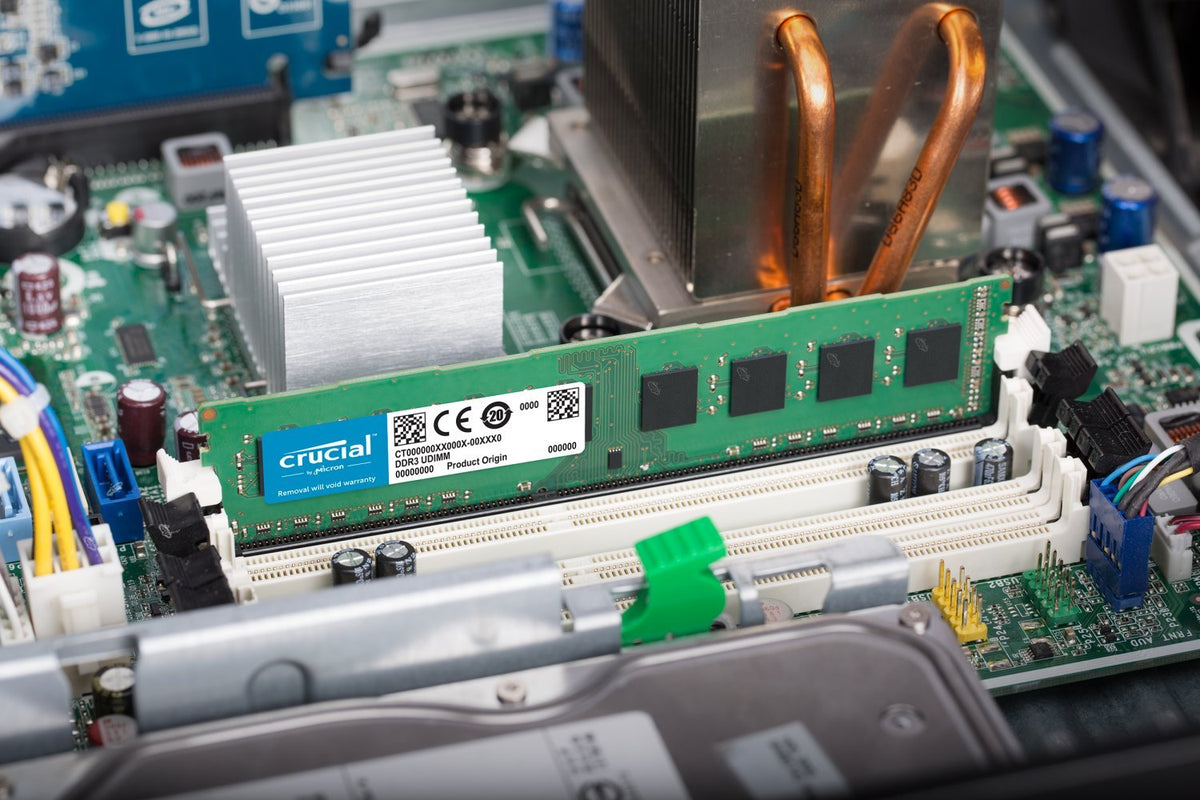 Crucial Technology 8GB Kit (4GBx2), 240-pin DIMM, DDR3 PC3-12800,