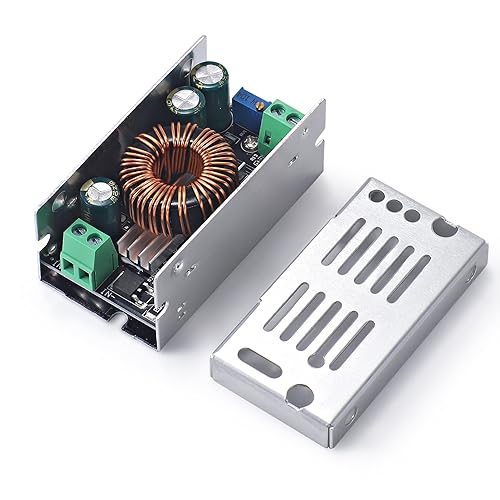 Teyleten Robot 100W 6A DC-DC Buck Converter 10-90V 12V 24V 36V 48V 60V 72V 86 to 1.5V-60V 5V 15V 19V Step-Down Power Voltage Regulator Module