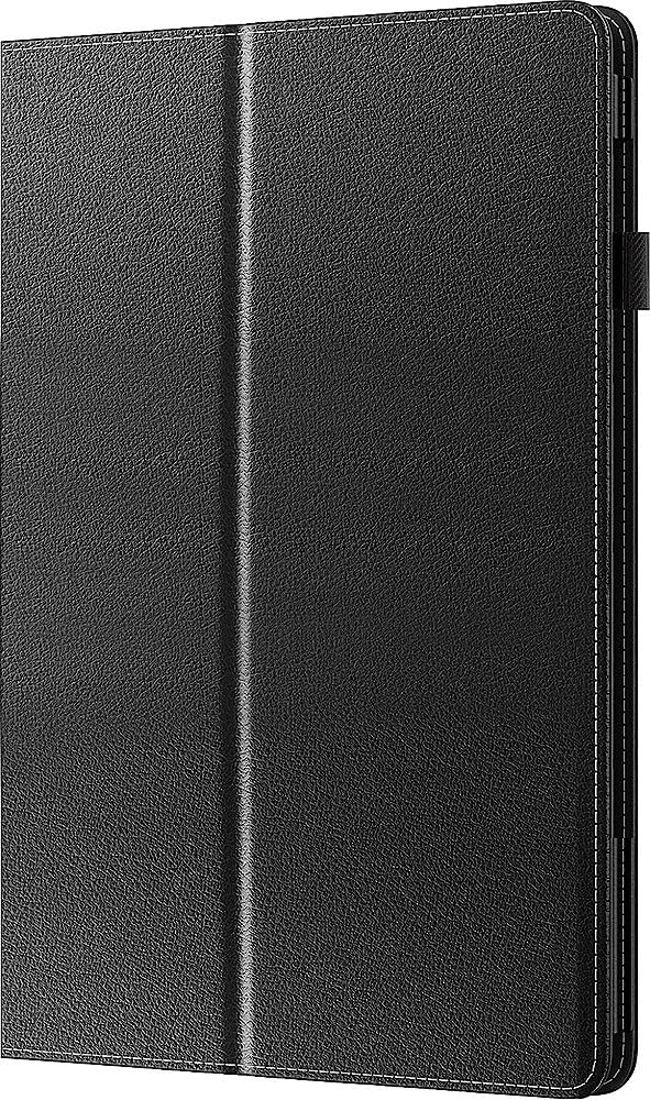 SaharaCase EliteFold Folio Case for Tab A11+ and Tab A9+ - Integrated Kickstand and Hand Strap, Vegan Leather, Auto Sleep and Wake Cover (Scorpion