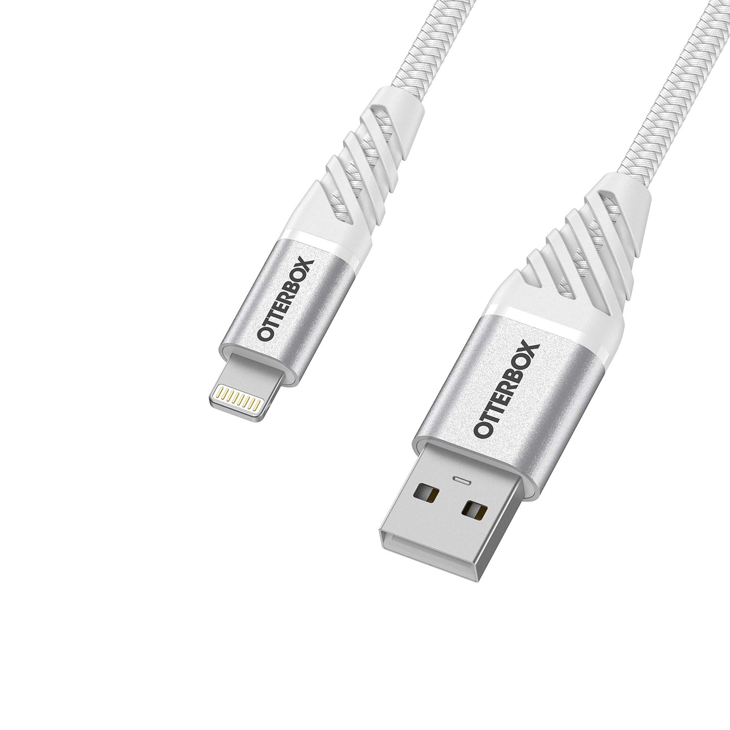 OtterBox Premium USB-A to Lightning, 1M - Cloud Sky
