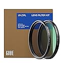 Gobe 67mm UV + Circular Polarizing (CPL) Lens Filter Kit