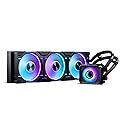 Phanteks Glacier One 360D30 X2 AIO Liquid CPU Cooler, Evolv X2 Cap Design, 3X Performance D30-120 D-RGB Fans, for Intel LGA 1851, 1700, 1200, 115x