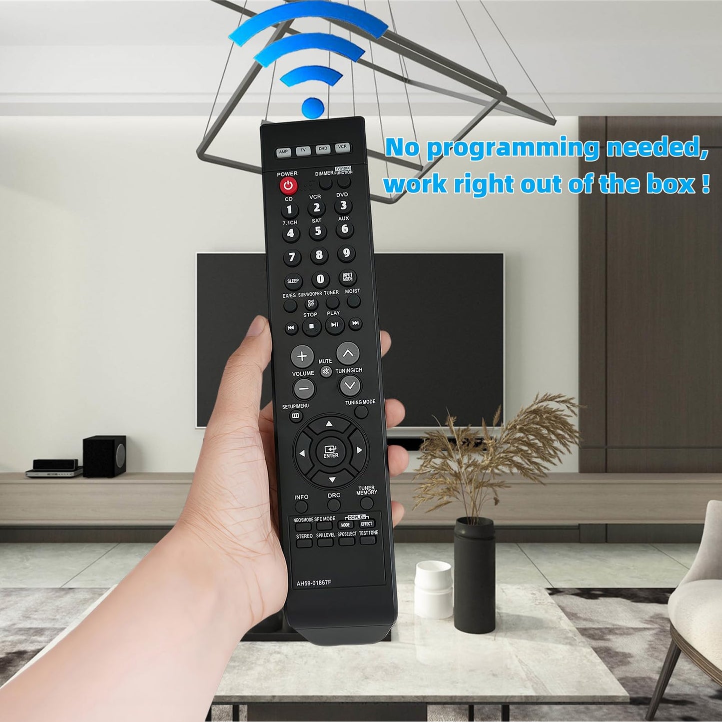Replacement Remote Control Compatible for Samsung AH59-01867F Home Theater System