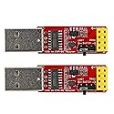 Wishiot ESP-01S Programmer USB to ESP-01 Adapter ESP8266 Wireless WiFi Module Wi-Fi CH340G UART PORG, 4.5-5.5V 115200 Baud Rate 2PCS