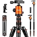 80/85 inches Heavy Duty Tripod for Camera and Phone, 85" Camera Monopod Tripods, DSLR Binoculars Spotting Scope Camcorders Video Tripod Stand, 360