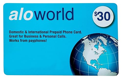 Phone Card for International & Domestic Calls, Prepaid Calling Card for Any Phones & Payphones | $30 USD