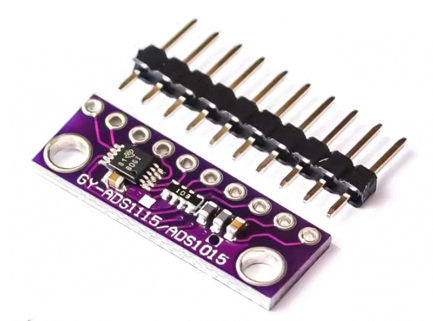 PAMEENCOS 2pcs GY-ADS1015 ADS1015 12 Bit Analog to Digital Ultra-Small 12-bit Precision ADC Converter Development Board Module for Arduino