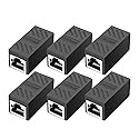ZUZONG RJ45 Coupler Ethernet Coupler Inline Coupler for Cat8/ Cat7/ Cat6/ Cat5e/ Cat5 Ethernet Cable Extender Adapter for PC Router Modem PS5 Xbox