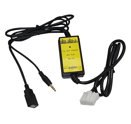 USB Aux Interface Adapter for Mazda 2 Mazda 3 Mazda 5 Mazda 6 MC4 MX5 RX8 2006-UP Car Audio Cable